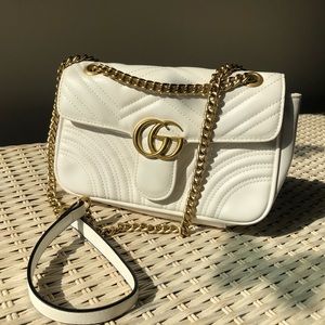 Cream white Gucci purse